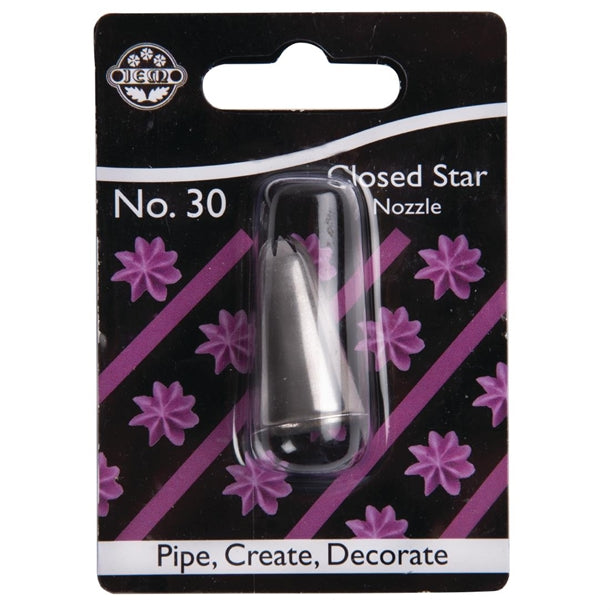 PME Closed Star Piping Nozzle 3mm gl241