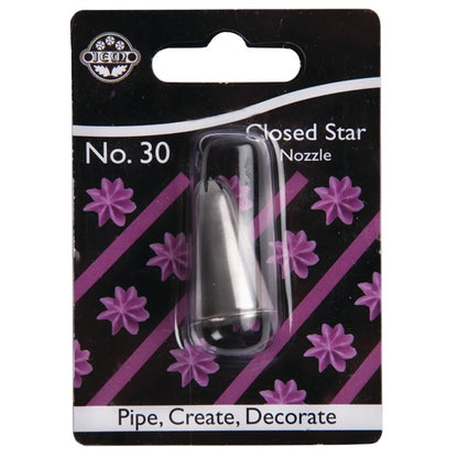 PME Closed Star Piping Nozzle 3mm gl241
