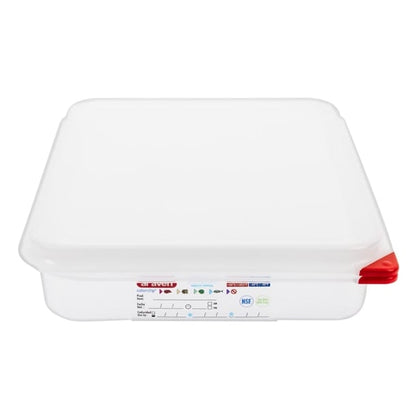 Araven Polypropylene 1/2 Gastronorm Food Containers 4Ltr (4 Pack) gl261