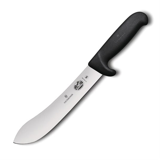 Victorinox Fibrox Safety Grip Butchers Knife Black 20.3cm gl276