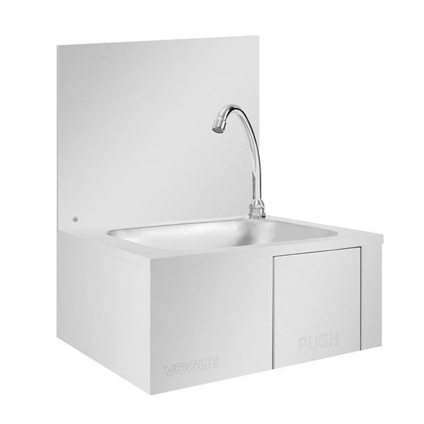 Vogue Stainless Steel Knee Operated Sink gl280