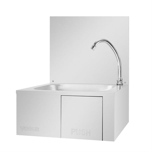 Vogue Stainless Steel Knee Operated Sink gl280