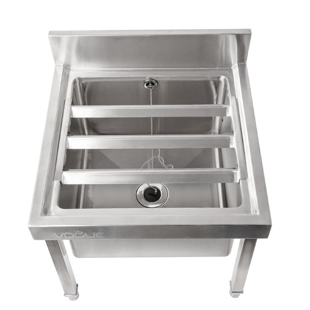 Vogue Stainless Steel Mop Sink gl281