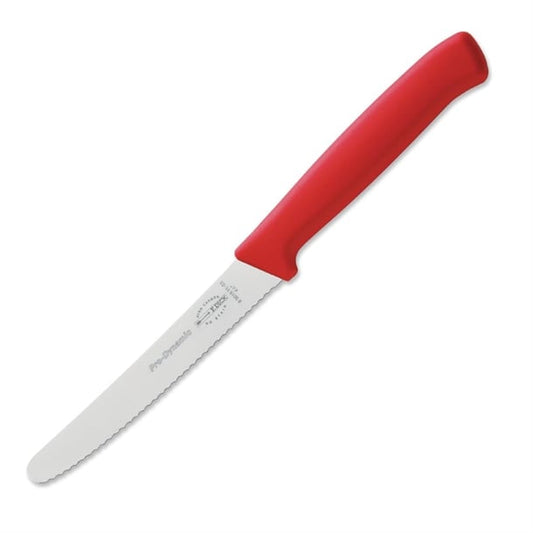Dick Pro Dynamic Red Serrated Utility Knife 11.4cm gl296