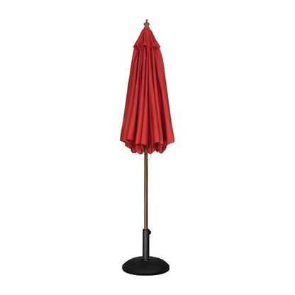 Bolero Round Parasol 2.5m Diameter Red gl304