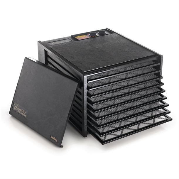 Excalibur 9 Tray Black Dehydrator with Timer 4926TB gl373