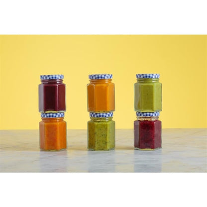 Kilner Hexagonal Twist Top Jar 48ml gl870