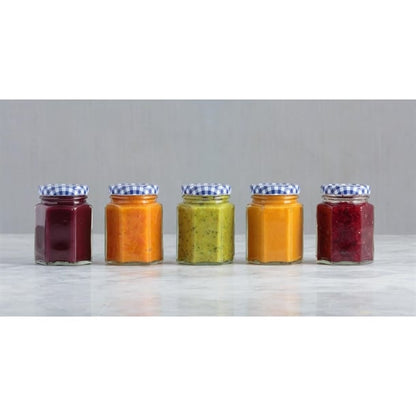 Kilner Hexagonal Twist Top Jar 110ml gl871