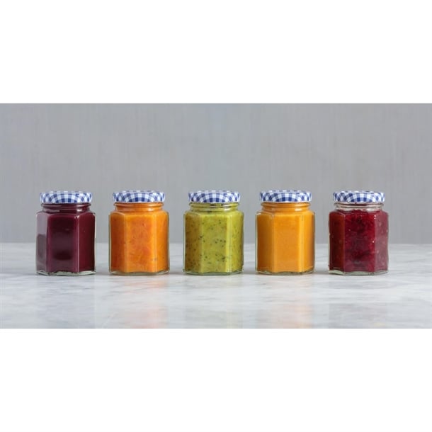 Kilner Hexagonal Twist Top Jar 48ml gl870