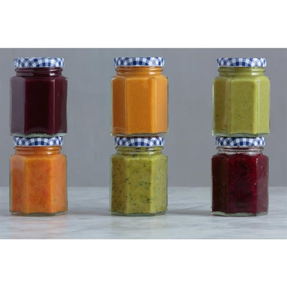 Kilner Hexagonal Twist Top Jar 280ml gl872
