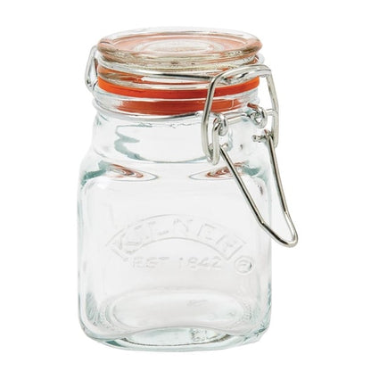 Kilner Square Clip Top Spice Jar 70ml gl882
