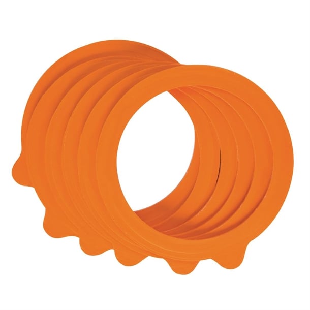Kilner Spare Rubber Seals for Clip Top Jars 3Ltr (6 Pack) gl883