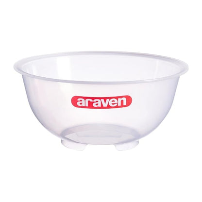 Araven Polypropylene Mixing Bowl Transparent 2.5Ltr gl976
