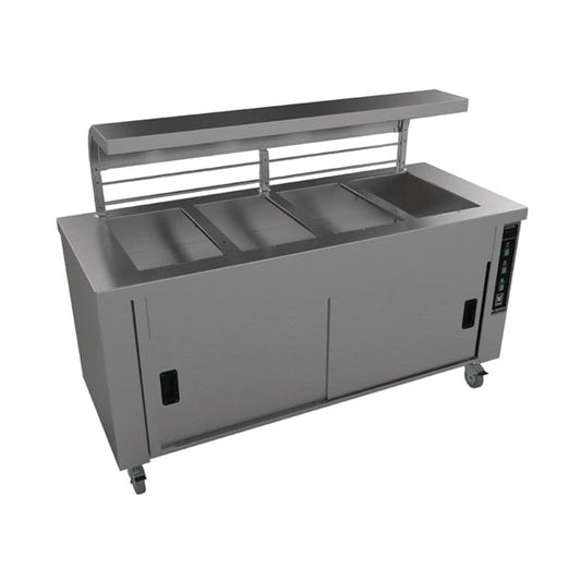 Falcon Chieftain 4 Well Heated Servery Counter HS4 gm190