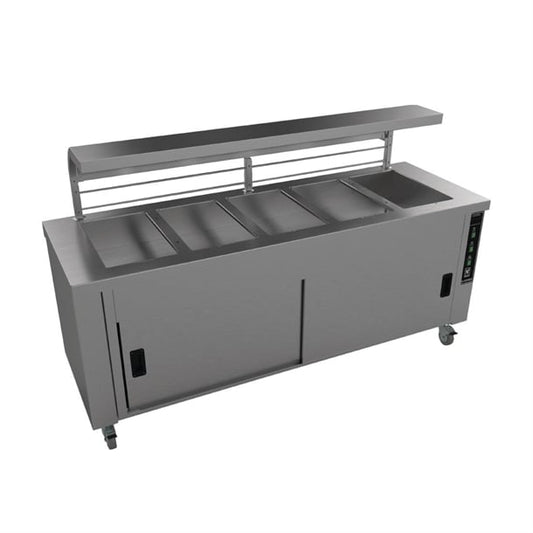 Falcon Chieftain 5 Well Heated Servery Counter HS5 gm192