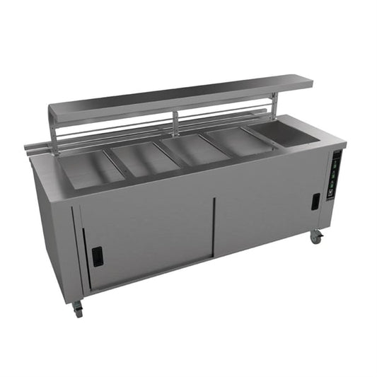 Falcon Chieftain 5 Well Heated Servery Counter with Trayslide HS5 gm193