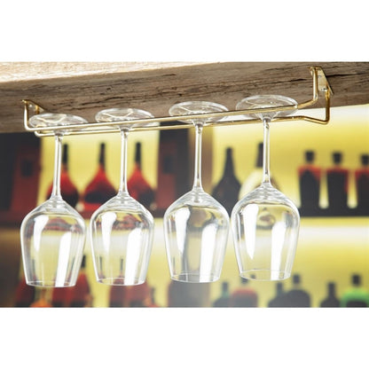 Beaumont Brass Wine Glass Rack p_gm203