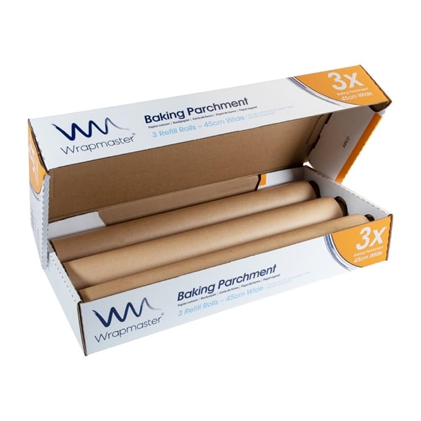 Wrapmaster Baking Parchment 450mm x 50m (3 Pack) gm215