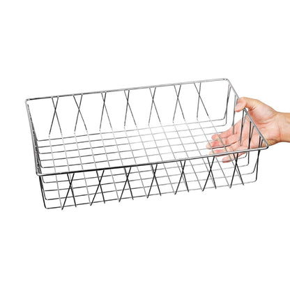 Olympia Stainless Steel Wire Display Basket 450x 300x 100mm gm223
