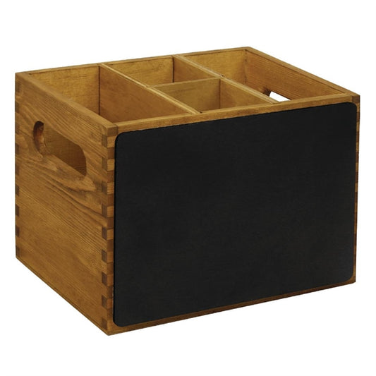 Olympia Table Organiser with Blackboard gm243