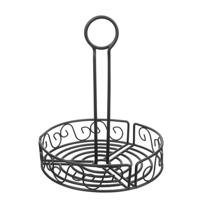 Olympia Wire Condiment Holder Black gm245