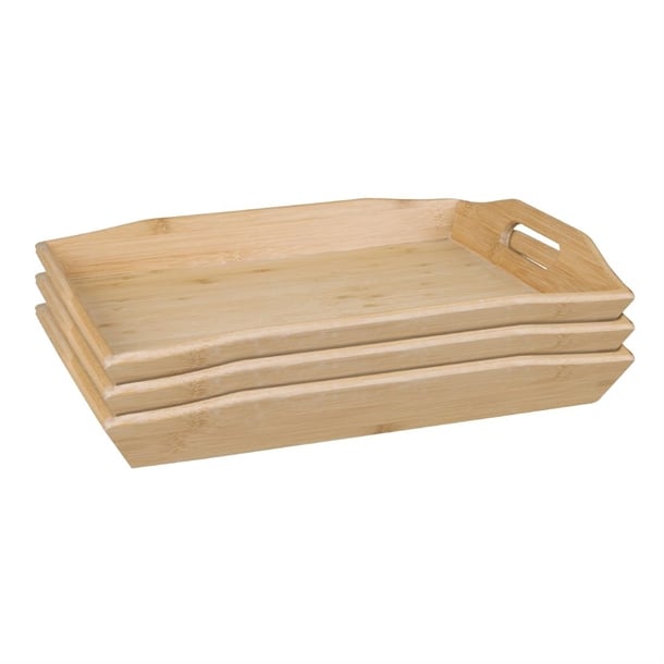 Olympia Bamboo Butler Tray 381mm gm249