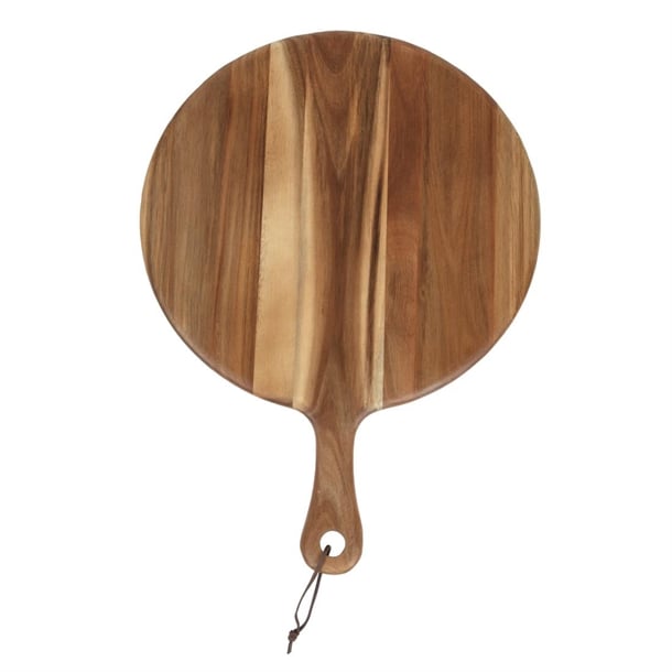 Olympia Acacia Wood Round Pizza Paddle Board 355mm gm262