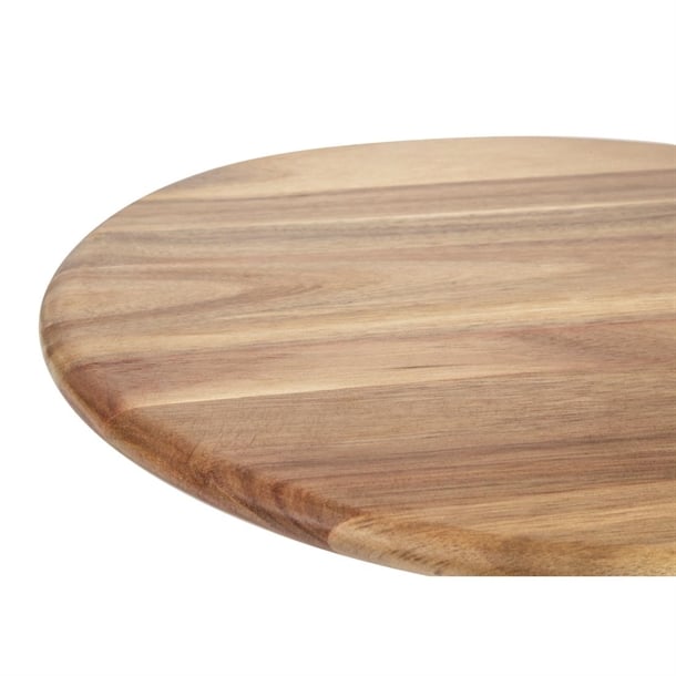 Olympia Acacia Wood Round Pizza Paddle Board 355mm gm262