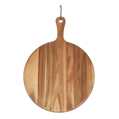 Olympia Acacia Wood Round Pizza Paddle Board 355mm gm262