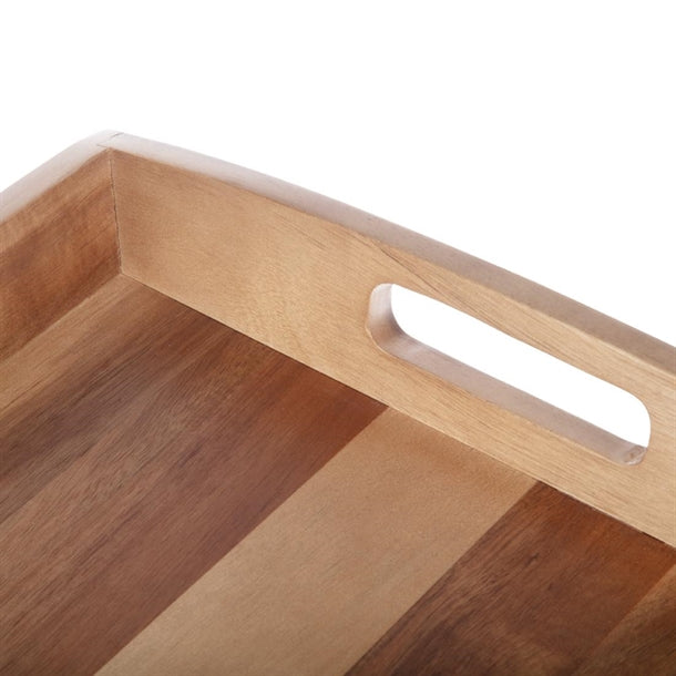 Olympia Large Acacia Wood Butler Tray 510mm gm266