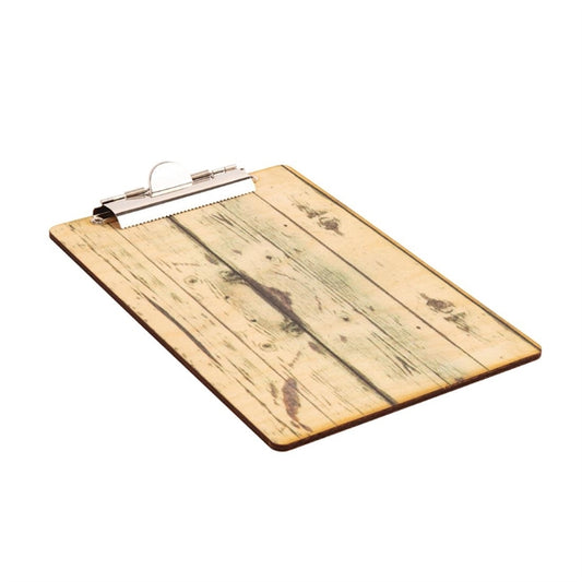 Wood Effect Menu Clipboard p_gm301