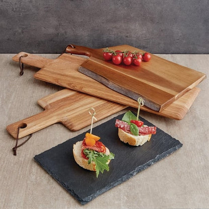 Olympia Acacia Wood Wavy Handled Wooden Board p_gm263