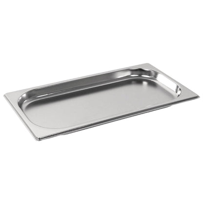 Vogue Stainless Steel 1/3 GN Pan 20mm gm310