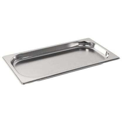 Vogue Stainless Steel 1/3 GN Pan 20mm gm310