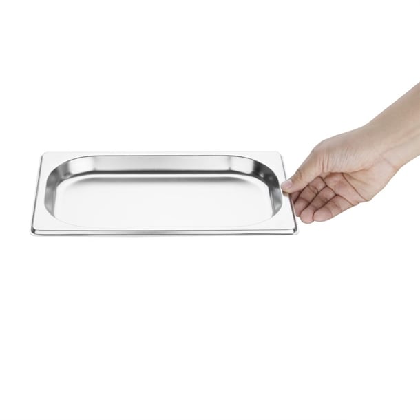 Vogue Stainless Steel 1/4 Gastronorm Tray 20mm gm312