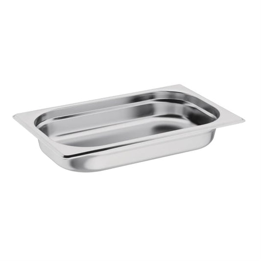 Vogue Stainless Steel 1/4 Gastronorm Tray 40mm gm313
