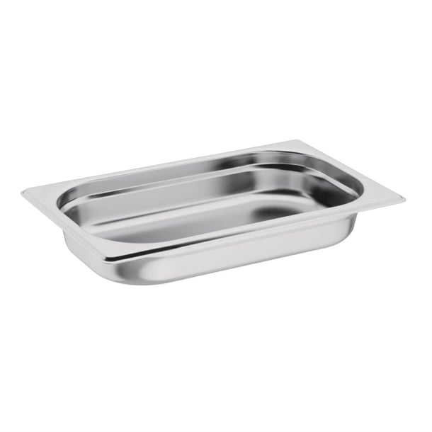 Vogue Stainless Steel 1/4 Gastronorm Tray 40mm gm313