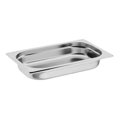 Vogue Stainless Steel 1/4 Gastronorm Tray 40mm gm313