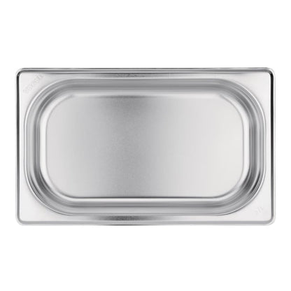 Vogue Stainless Steel 1/4 Gastronorm Tray 40mm gm313