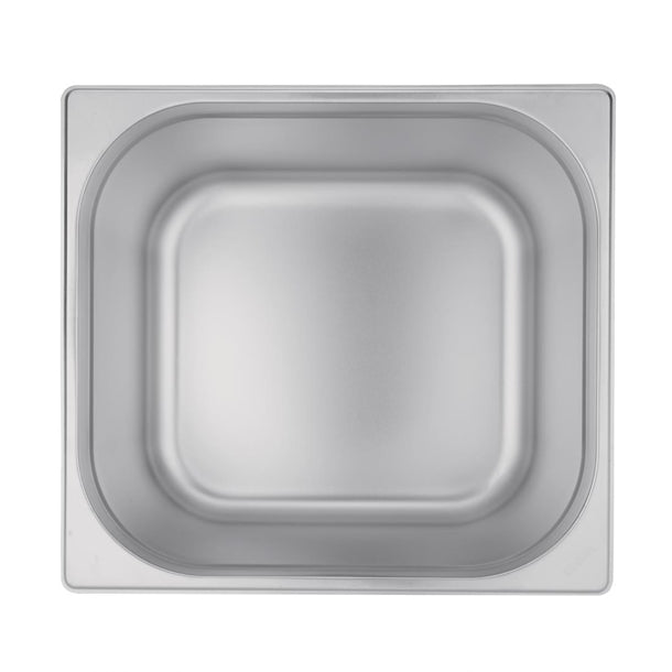 Vogue Stainless Steel Gastronorm 2/3 Tray 200mm gm315