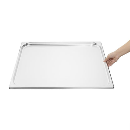 Vogue Stainless Steel 2/1 Gastronorm Tray 20mm gm316