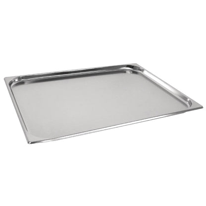Vogue Stainless Steel 2/1 Gastronorm Tray 20mm gm316