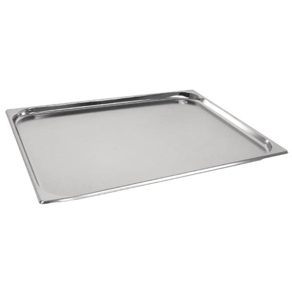 Vogue Stainless Steel 2/1 Gastronorm Tray 20mm gm316