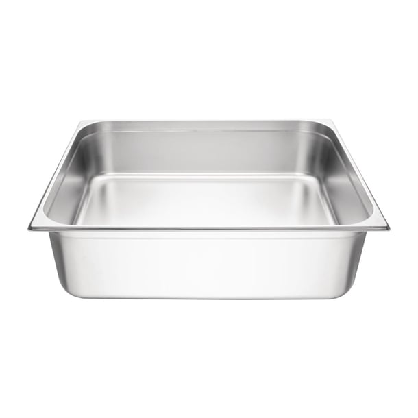 Vogue Stainless Steel 2/1 Gastronorm Tray 200mm gm317