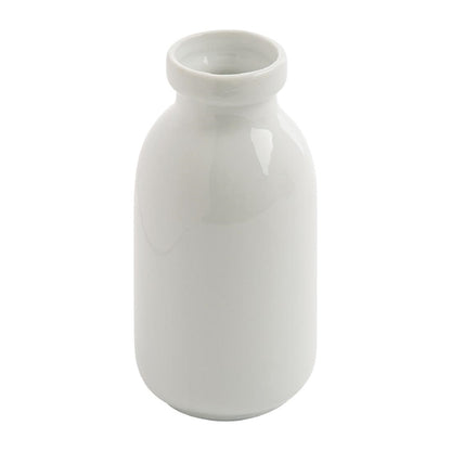 Olympia Whiteware White Mini Milk Bottles 145ml (12 Pack) gm368