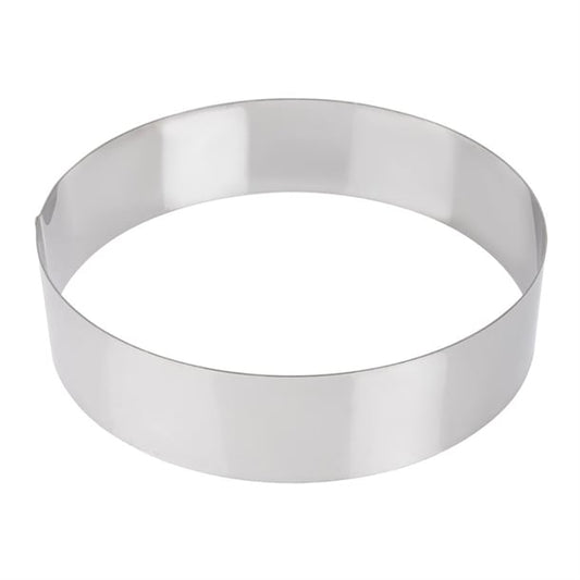 De Buyer Stainless Steel Mousse Ring 240 x 60mm gm374