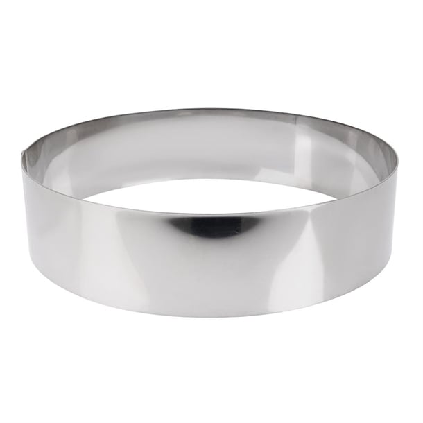 De Buyer Stainless Steel Mousse Ring 240 x 60mm gm374
