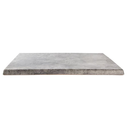 Werzalit Pre-drilled Square Table Tops Concrete p_gm422