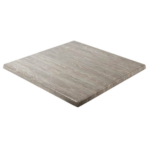 Werzalit Pre-drilled Square Table Tops Limed Oak p_gm434