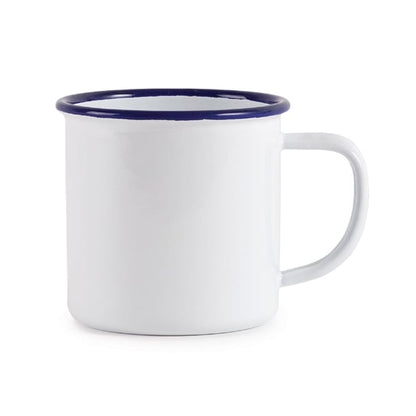 Olympia Enamel Mugs 350ml (6 Pack) gm516